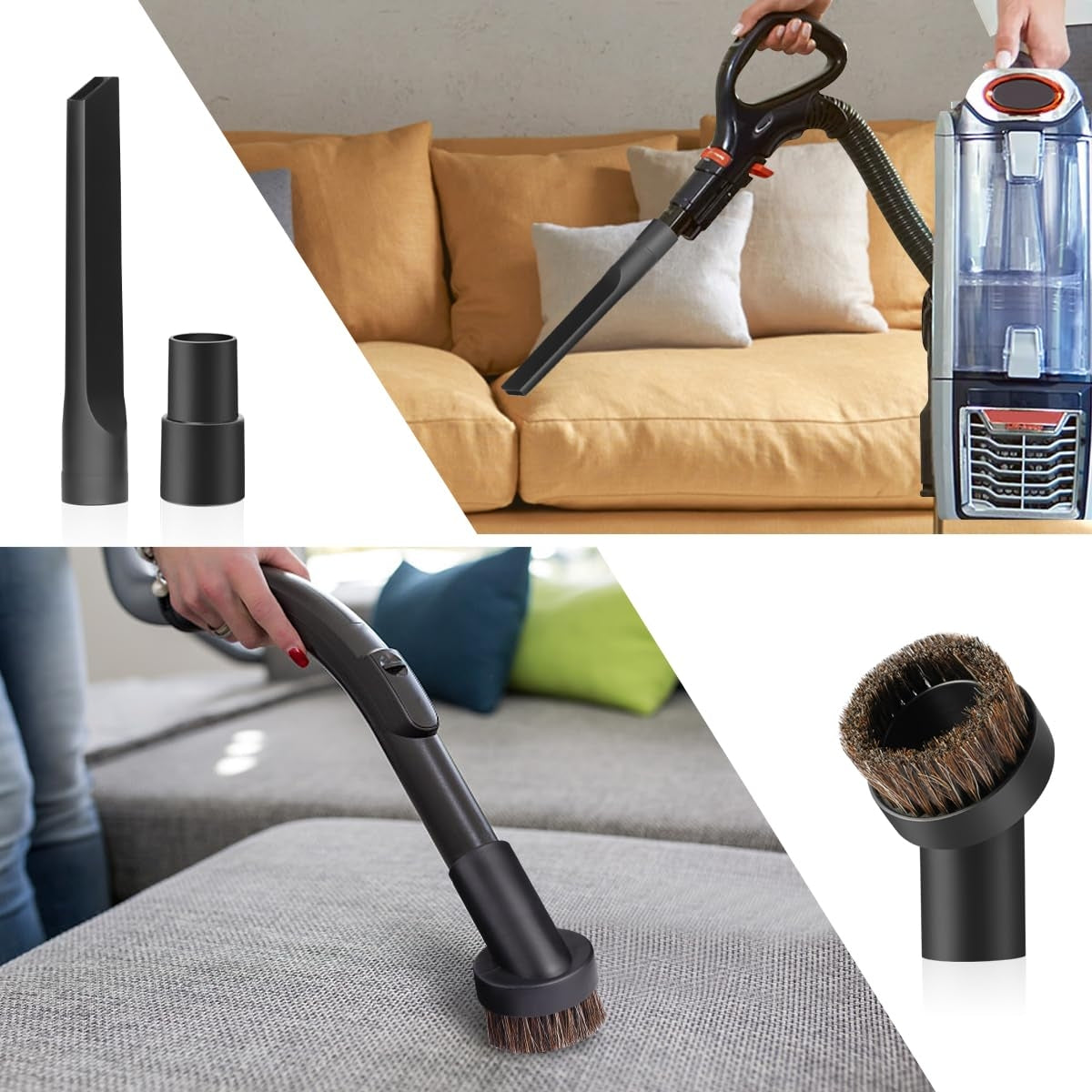 10 In 1 Universal Vacuum Attachments 32mm Nozzle Adapter Accessories Cleaning Kit