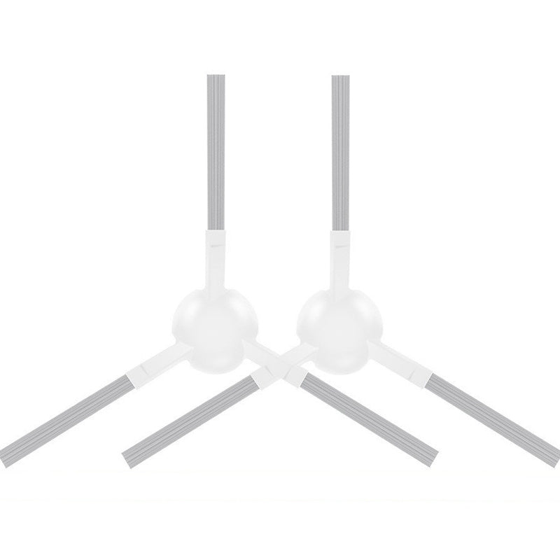 For Dreame L20 Ultra / X20 Pro / X20 Pro Plus Robot Vacuum Accessories 1pair White Side Brush