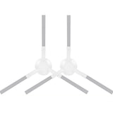 For Dreame L20 Ultra / X20 Pro / X20 Pro Plus Robot Vacuum Accessories 1pair White Side Brush