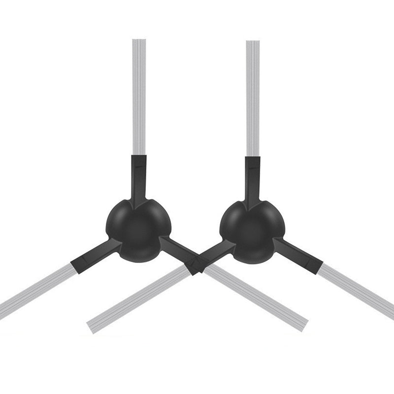 For Dreame L20 Ultra / X20 Pro / X20 Pro Plus Robot Vacuum Accessories 1pair Black Side Brush