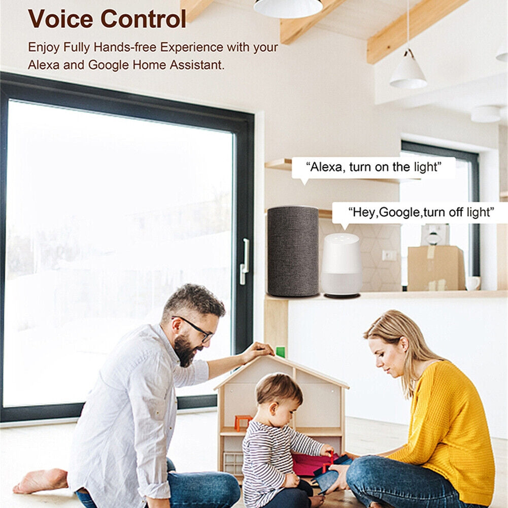 4CH WiFi Smart Switch Module For Alexa / Google Home / Tuya Smart Life APP