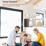 2CH Zigbee Smart Switch Module For Alexa / Google Home / Tuya Smart Life APP