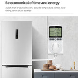 Intelligent Digital Thermostat Countdown Temperature Control Switch Socket Timing Temperature Controller(US)