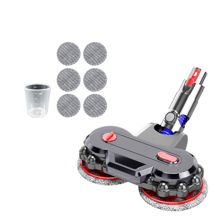 For Dyson V10 Slim / V12  Vacuum Cleaner Electric Mop Head with Detachable Water Tank and 6 Mop Pads