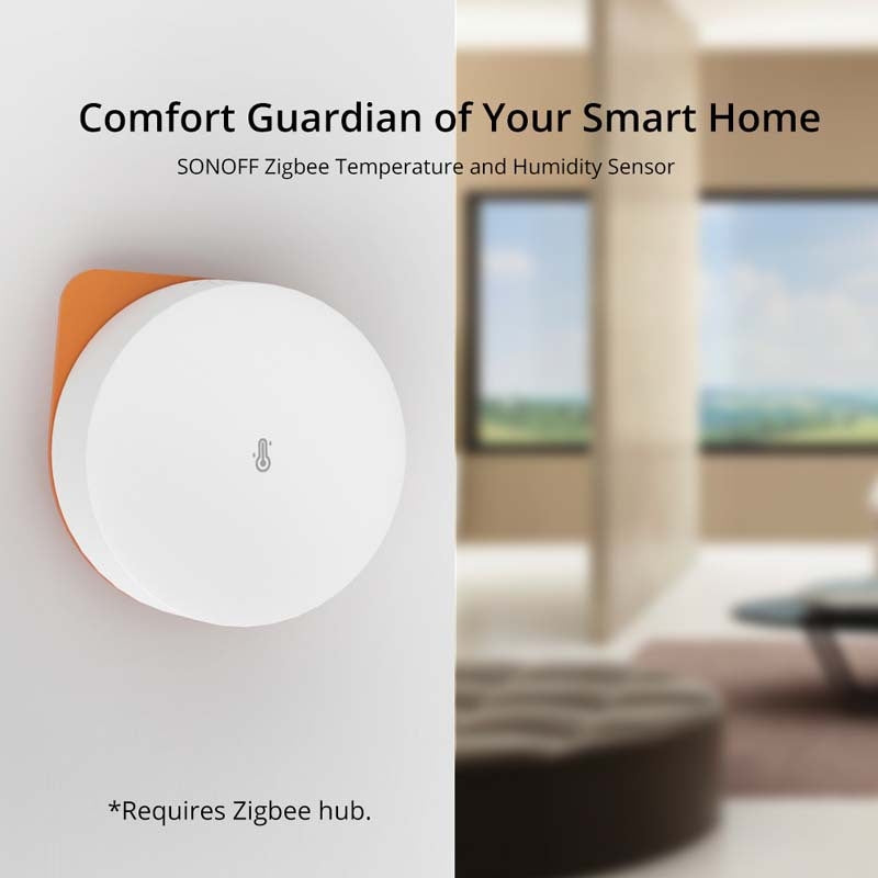 Sonoff SNZB-02P Wireless Temperature And Humidity Sensor Detector Smart Home