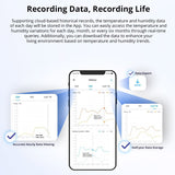 Sonoff SNZB-02P Wireless Temperature And Humidity Sensor Detector Smart Home