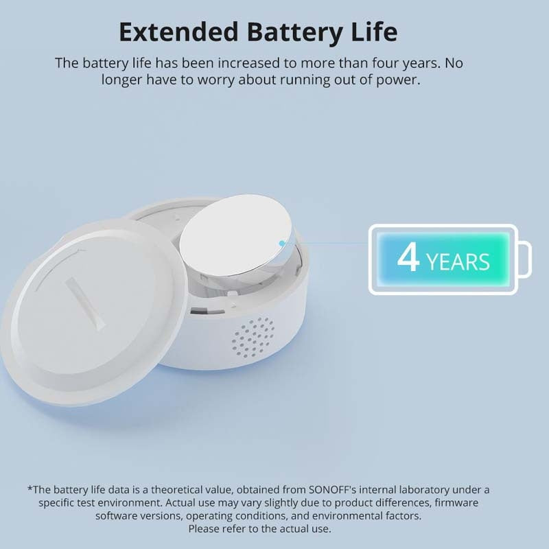 Sonoff SNZB-02P Wireless Temperature And Humidity Sensor Detector Smart Home