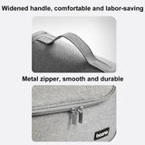 For Dyson Baona BN-DS002 Large Capacity Portable Handheld Hair Dryer Storage Bag with Hook(Black)