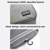 For Dyson Baona BN-DS002 Large Capacity Portable Handheld Hair Dryer Storage Bag with Hook(Black)