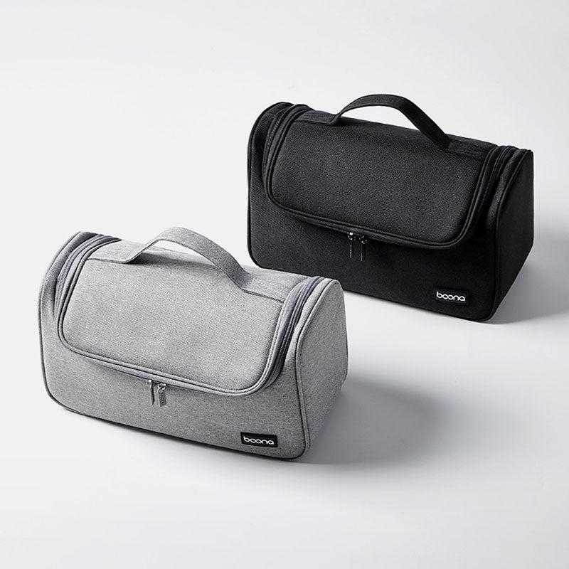 For Dyson Baona BN-DS002 Large Capacity Portable Handheld Hair Dryer Storage Bag with Hook(Gray)