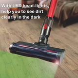 For Dyson V10 Slim / V12 Slim Vacuum Cleaner Floor Brush Head with Green LED Light