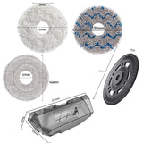 For Dreame X40 / X40 Pro Robot Vacuum Replacement Rag Bracket