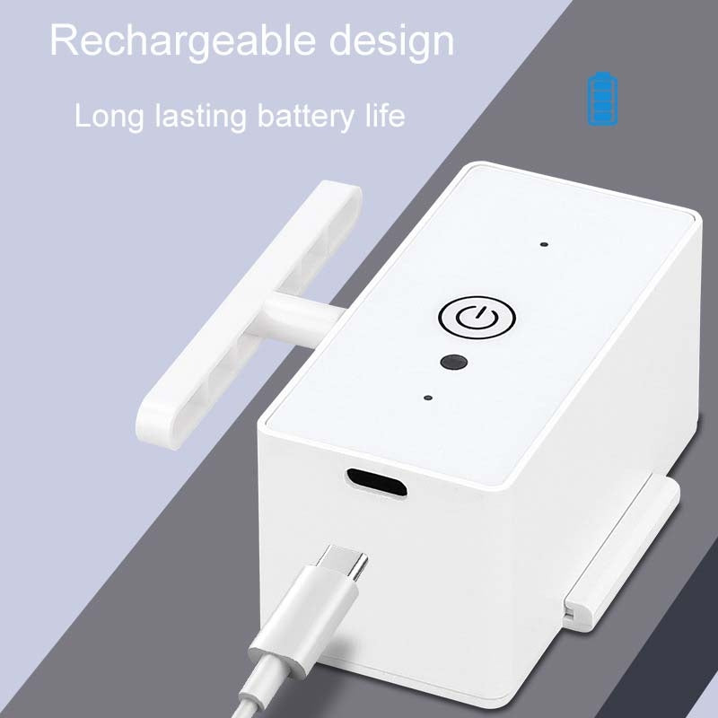 HanPai Heightened Intelligent Remote Control Home Use No Wiring Lazy Lights Off Tool(RF Model White)