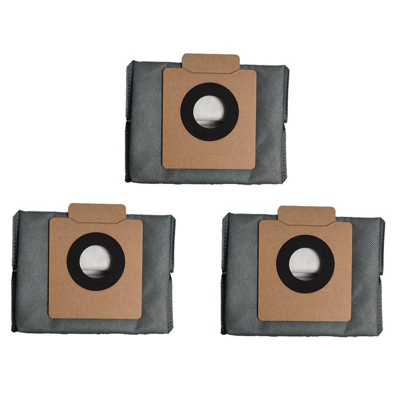 3pcs Dust Bag For Eufy X10 Pro Omni Robot Vacuum Replacement Parts