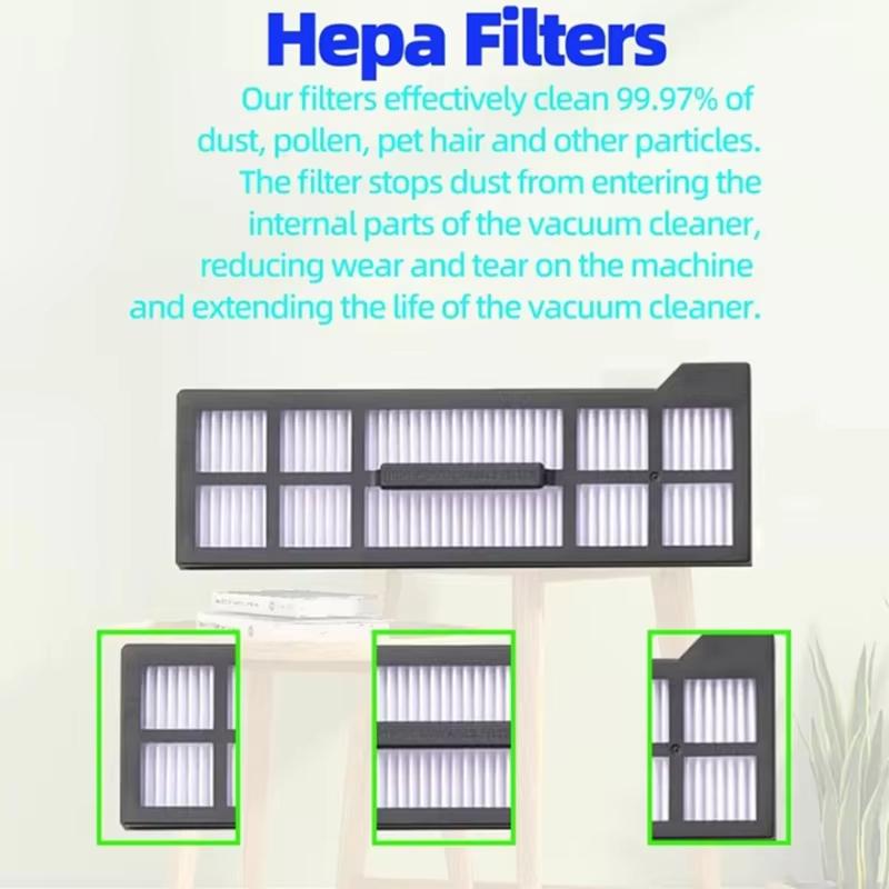 4pcs Side Brush For Eufy X10 Pro Omni Robot Vacuum Replacement Parts