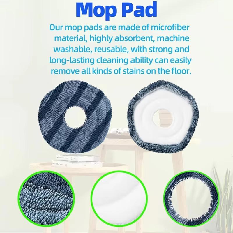 3pcs Dust Bag For Eufy X10 Pro Omni Robot Vacuum Replacement Parts