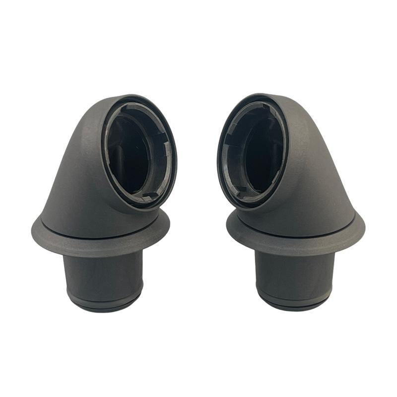 1pair 30mm For Dyson Hair Dryer 360 Degree Rotating Elbow Adapter And Hair Curling Barrel Set