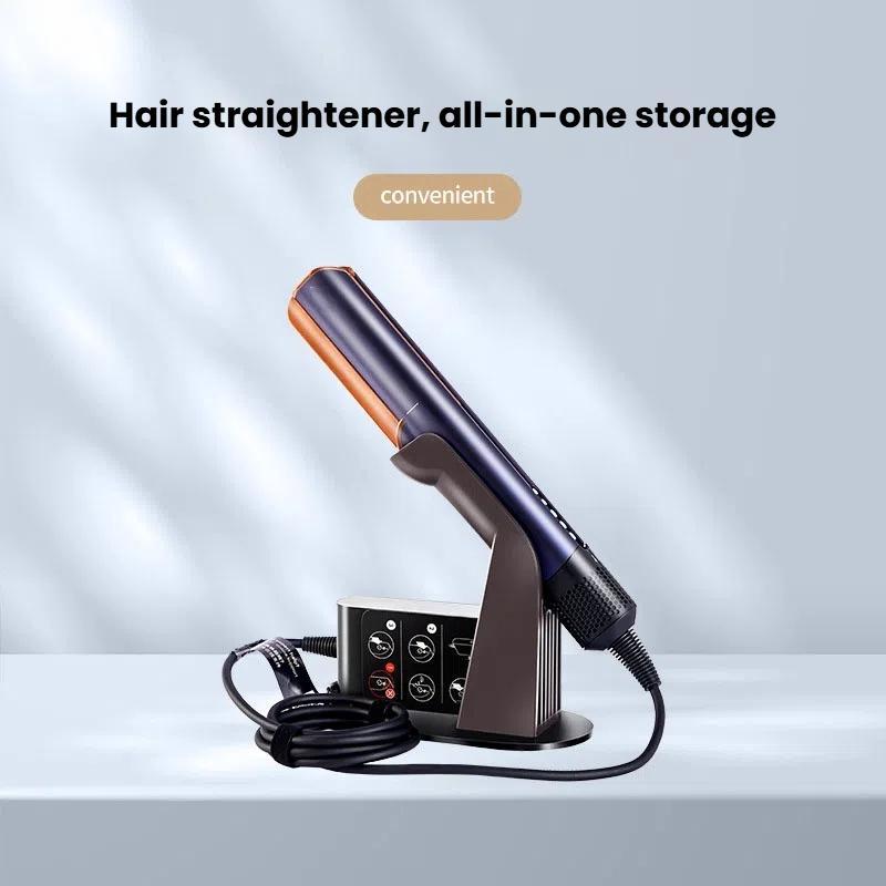 For Dyson Airstrait Straightener HT01 Desktop Vertical Stand with Charger Storage Compartment