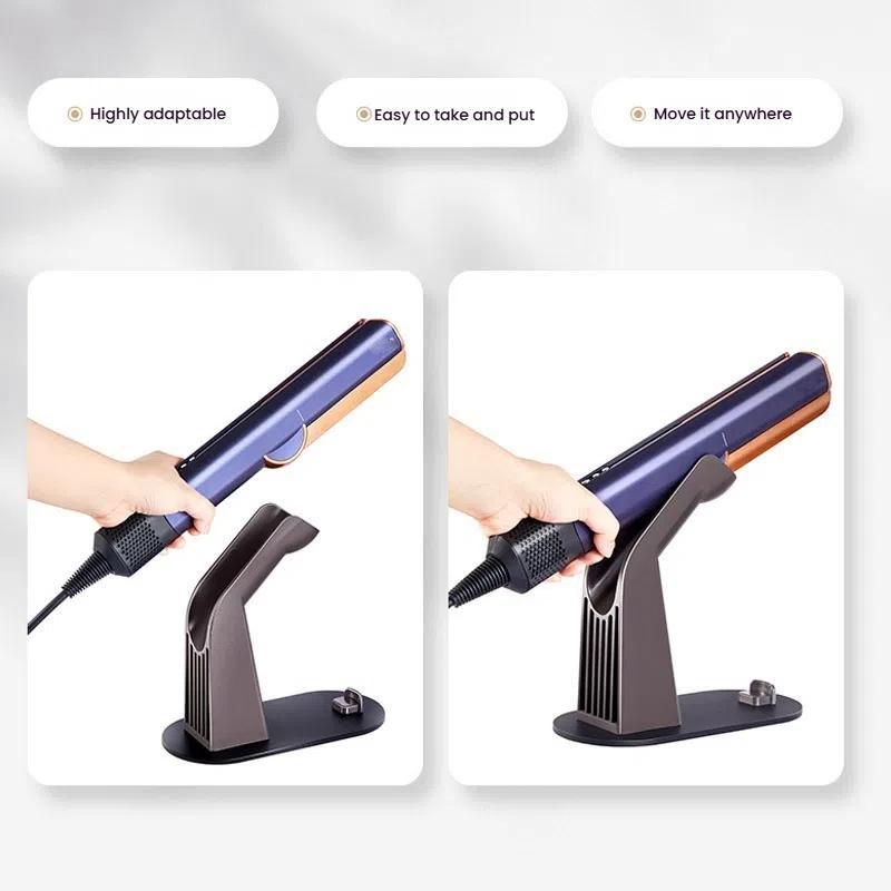 For Dyson Airstrait Straightener HT01 Desktop Vertical Stand with Charger Storage Compartment