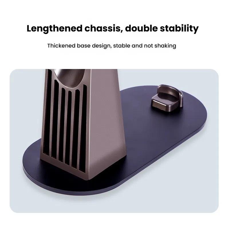 For Dyson Airstrait Straightener HT01 Desktop Vertical Stand with Charger Storage Compartment