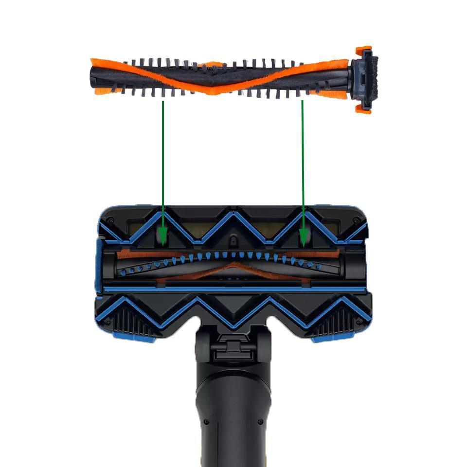 CP0667 Roller Brush for Philips SpeedPro Max / FC6709 / FC6728 / FC6726 / FC6725 / FC6722 Vacuum Cleaners(OPP Packaging)