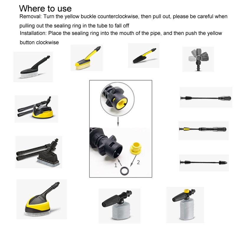 20pcs / Set For Karcher K2 / K3 / K4 / K5 / K6 / K7 High Pressure Washer Seal O-Ring