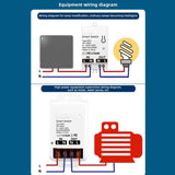 20A  Tuya WiFi Smart Switch Supports Amazon ALEXA/Google HOME Voice Control