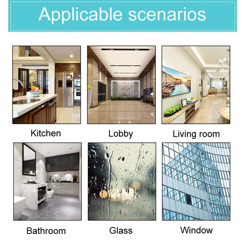 170mm 1pair For Karcher Window Cleaner Rubber Scraper Accessories