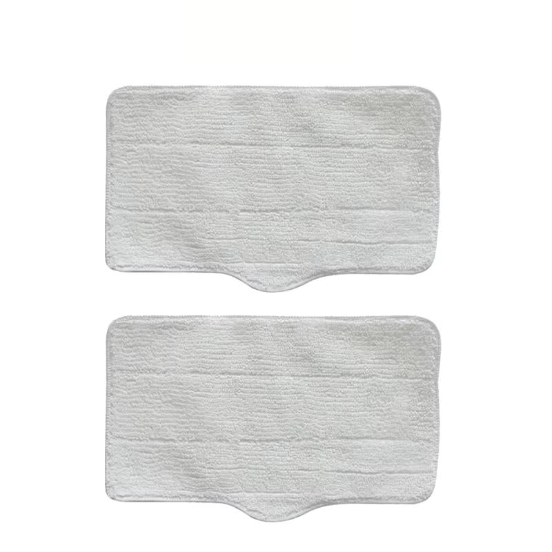 2pcs /pack Rag Mop Pad for XiaoMi Deerma Steam Mop ZQ610 ZQ600 ZQ100(White)
