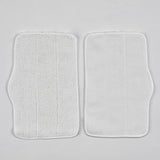 2pcs /pack Rag Mop Pad for XiaoMi Deerma Steam Mop ZQ610 ZQ600 ZQ100(White)