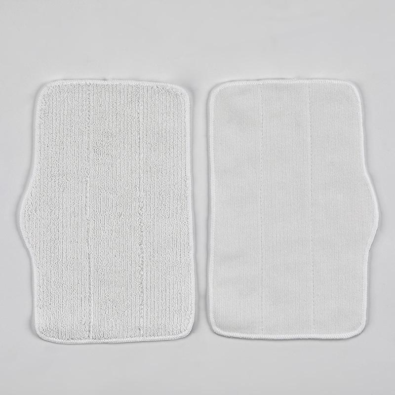 2pcs /pack Rag Mop Pad for XiaoMi Deerma Steam Mop ZQ610 ZQ600 ZQ100(White)
