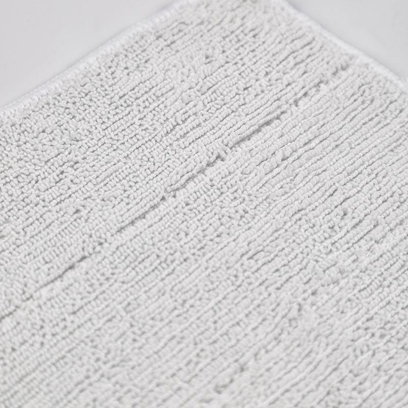 2pcs /pack Rag Mop Pad for XiaoMi Deerma Steam Mop ZQ610 ZQ600 ZQ100(White)