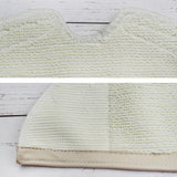 2pcs /pack Rag Mop Pad For Xiaomi Mi Smart Robot 2nd Generation S50 S51 Vacuum Cleaner 30x11cm(Beige)