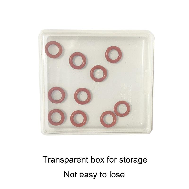 10pcs / Set For Karcher SC2 / SC3 / SC4 / SC5 Steam Cleaner O-Ring Sealing Rubber Ring(Red)