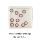 10pcs / Set For Karcher SC2 / SC3 / SC4 / SC5 Steam Cleaner O-Ring Sealing Rubber Ring(Red)