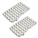 2pcs /Pack Rag Mop Pad for Shark Steam Pocket Mop S3501 S3901 S3550 S3601(White)