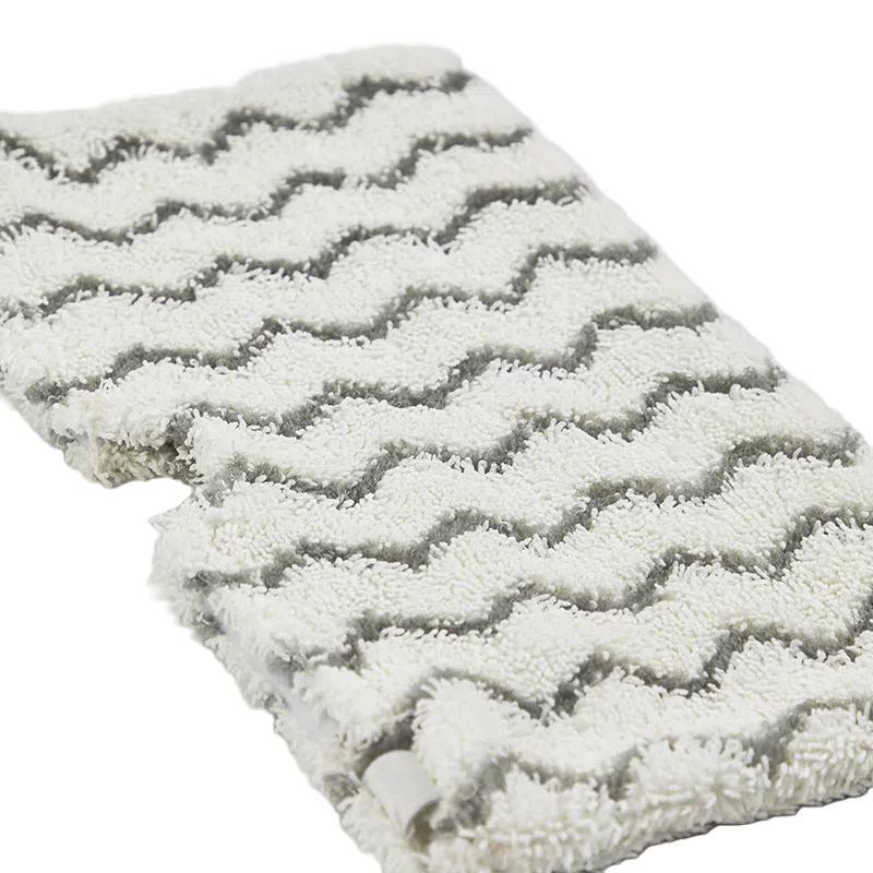2pcs /Pack Rag Mop Pad for Shark Steam Pocket Mop S3501 S3901 S3550 S3601(White)