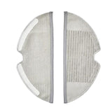 2pcs /Pack Mop Pads For Xiaomi Mijia 1C / 2C / 1T Robot Vacuum Cleaner Accessories(Gray)