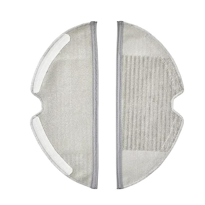 2pcs /Pack Mop Pads For Xiaomi Mijia 1C / 2C / 1T Robot Vacuum Cleaner Accessories(Gray)