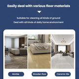 2pcs /Pack Mop Pads Rag For Ecovacs DEEBOT X1 TURBO / X1 PLUS/ X1 OMNI / T10 TURBO(Gray)