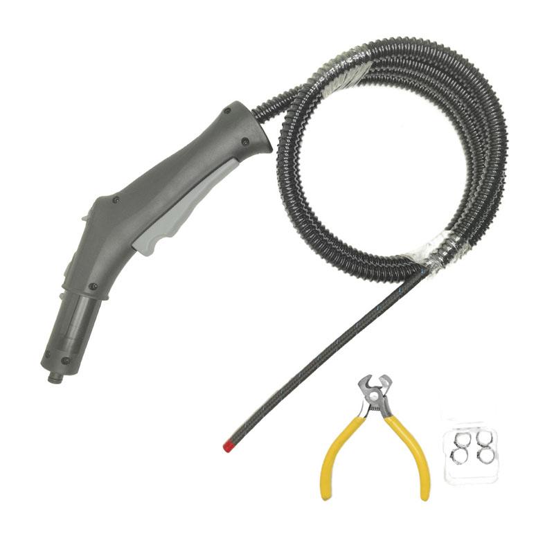 7pcs / Set For Karcher SC4 / SC2 / SC3 / CTK10 / STK20 Steam Cleaner Switch Control Handle Hose(Gray)