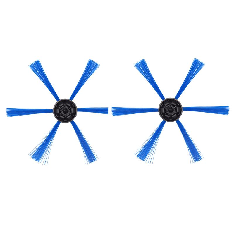 2pcs /Pack Side Brush For Philips FC8810 8820 8832 FC8972 8974 8976 FC8710 Robot Vacuum Cleaner Replacement Parts(Blue)