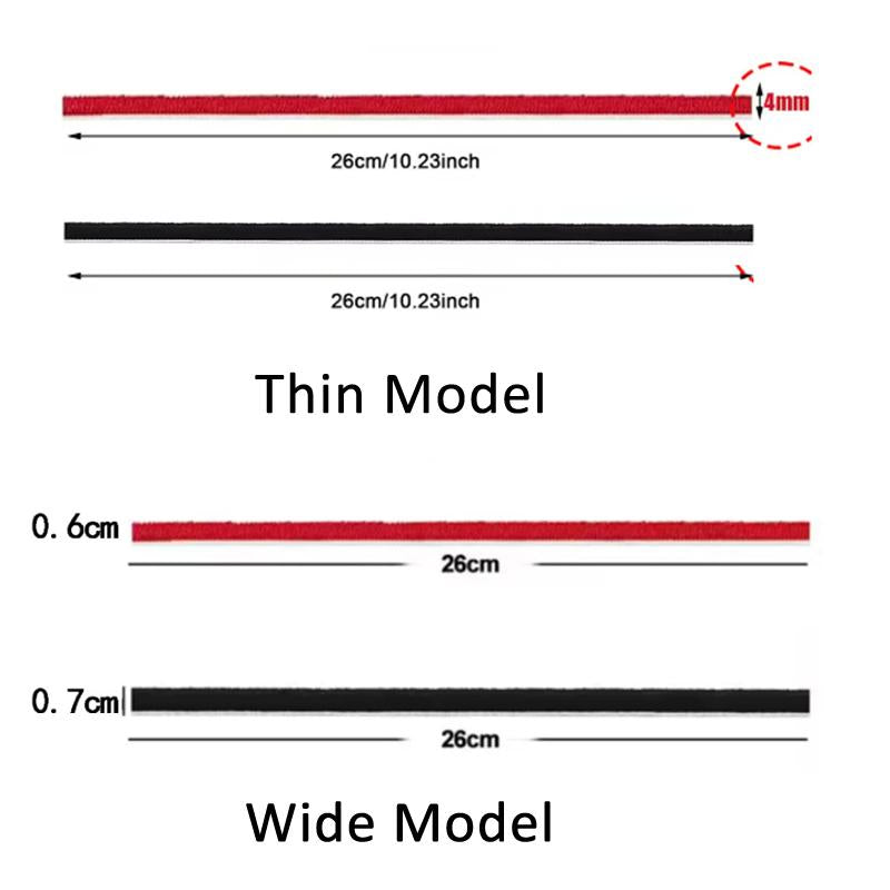 2sets 674 Thin Rolling Brush Plush Strips For Dyson Vacuum Cleaner V7 / V8 / V10 / V11 Direct Drive Brush Head