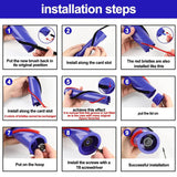 1set 674 Thin Rolling Brush Plush Strips For Dyson Vacuum Cleaner V7 / V8 / V10 / V11 Direct Drive Brush Head