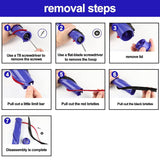 1set 571 Wide  Rolling Brush Plush Strips For Dyson Vacuum Cleaner V7 / V8 / V10 / V11 Direct Drive Brush Head