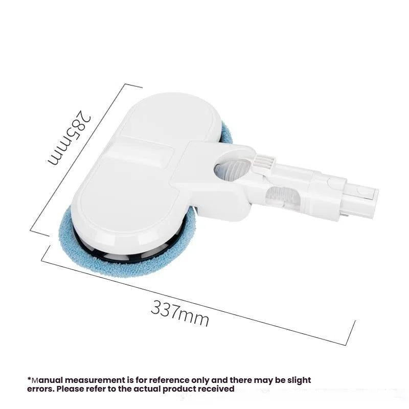 Electric Mop Head With Water Tank for Xiaomi Dreame / Dyson Handheld Vacuum Cleaner Wide 6 Blue Rags