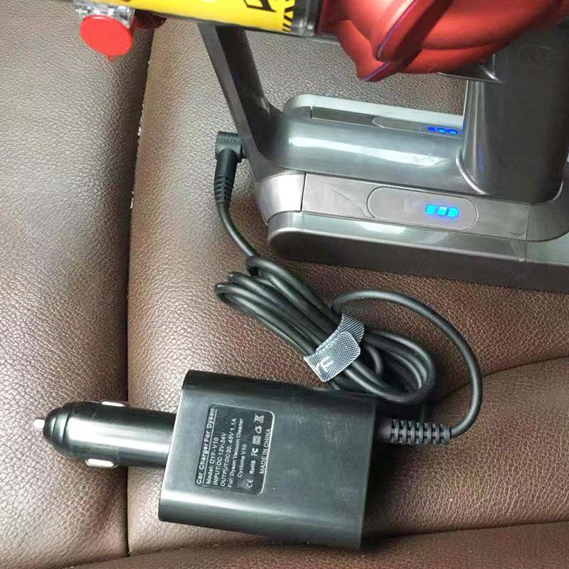 For Dyson V10 / V11 Vacuum Cleaner 30.45V Car Charger