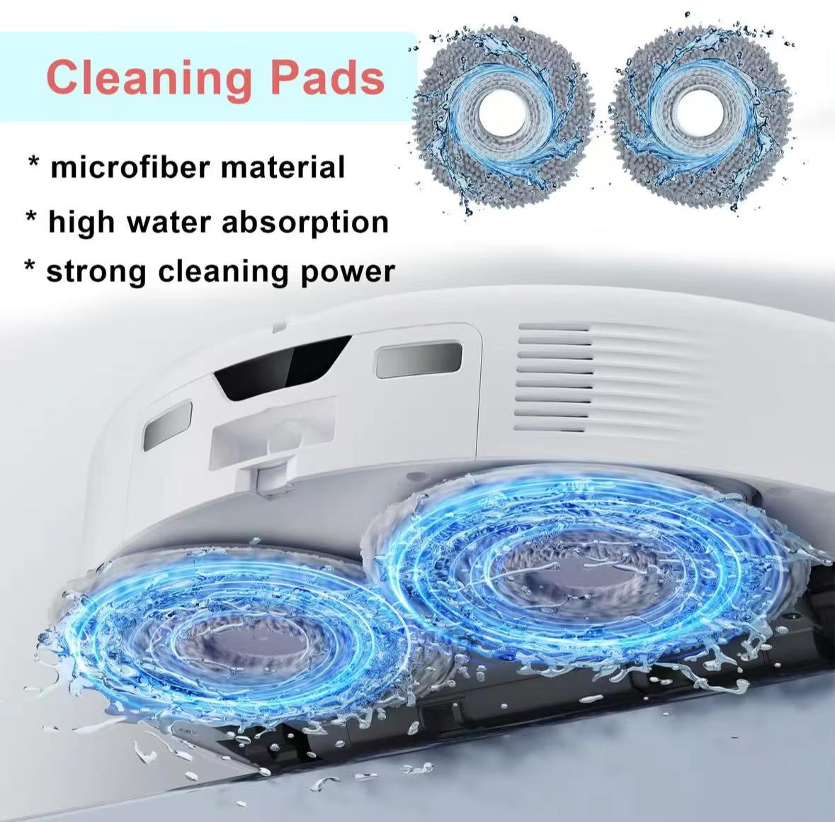 2pcs Rag For Roborock P20 Pro Robotic Vacuum Cleaner Accessories