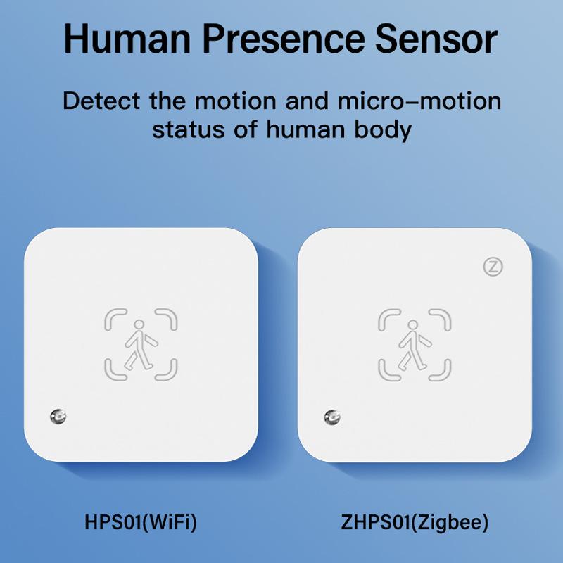 Tuya WiFi Round Human Presence Sensor Millimeter Wave Radar Detection Built-in Illuminance Sensor
