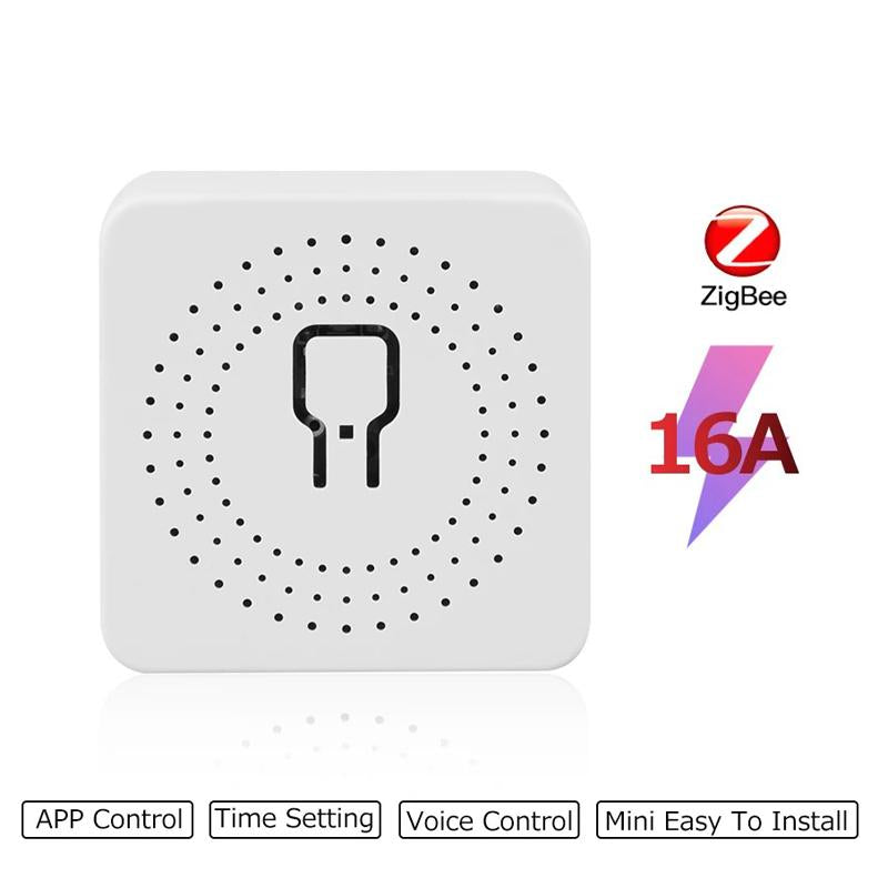Compatible eWeLink Zigbee 16A Smart Switch DIY Breaker 2 Way Control Voice Control